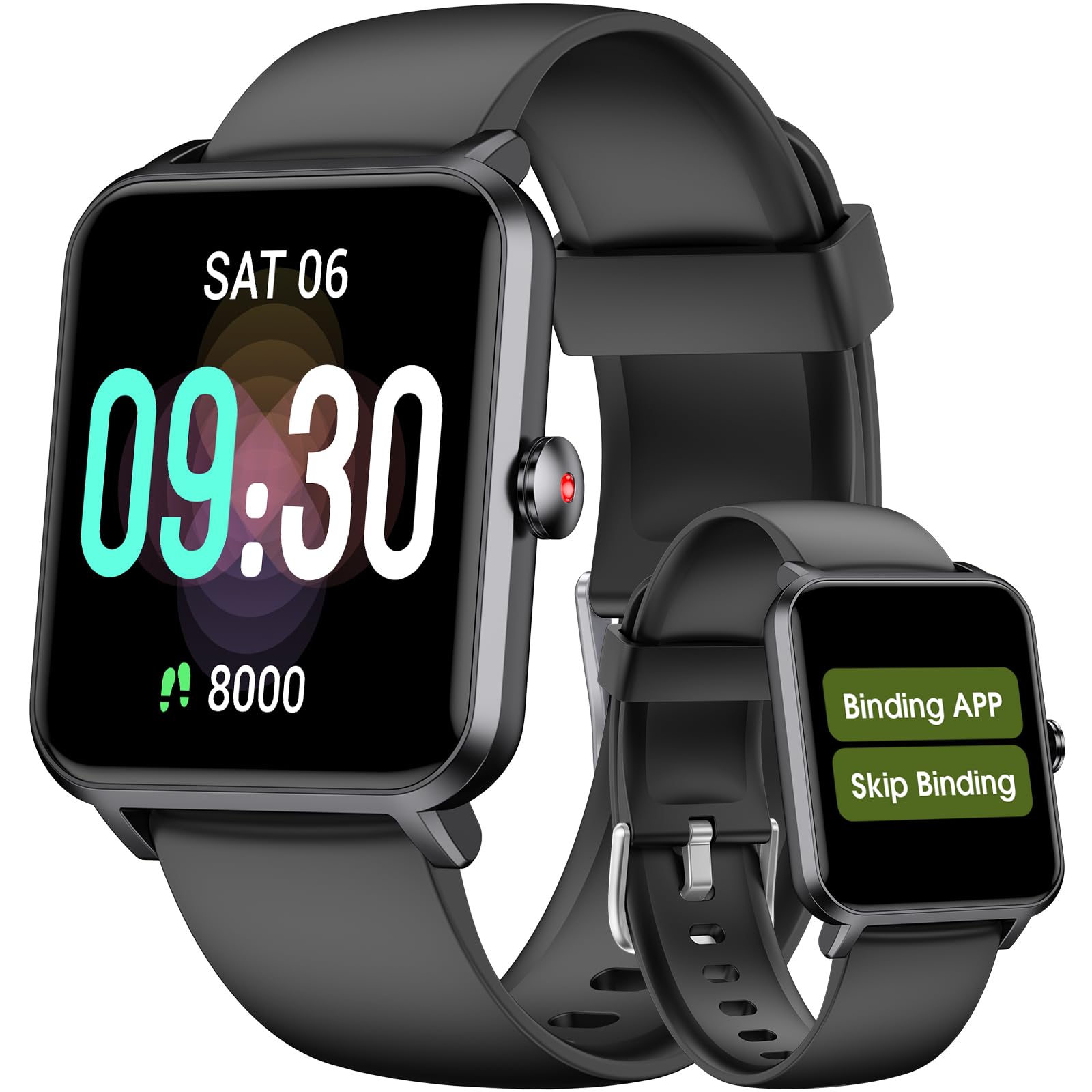 Imzuc Smart Watch For Senior Pedometer, No App/Phone Required Step Tracker, Waterproof Fitness Tracker With Step Counter Stopwat